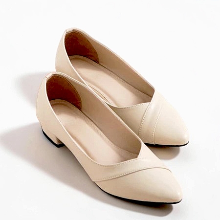 Heels 3 cm Sepatu Pantofel Wanita RNM.Market