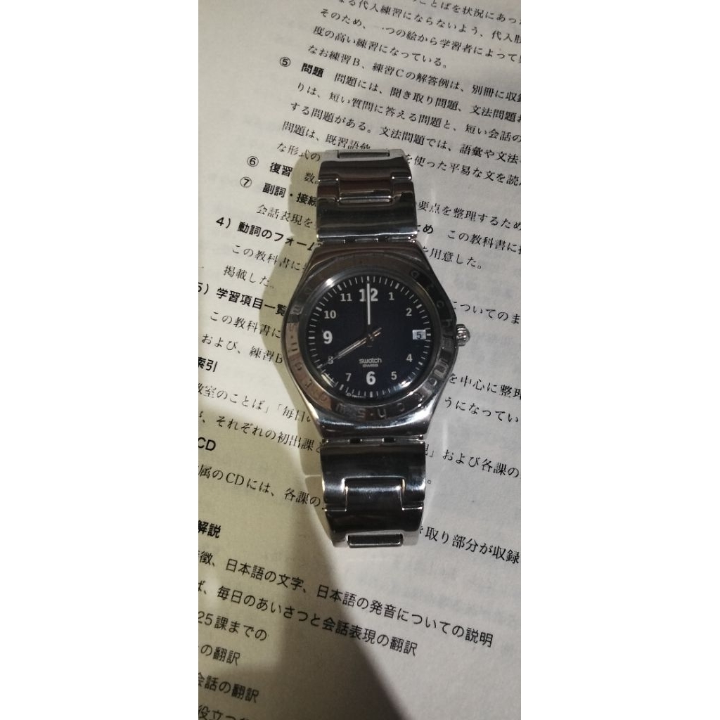 Jam tangan swatch swiss irony