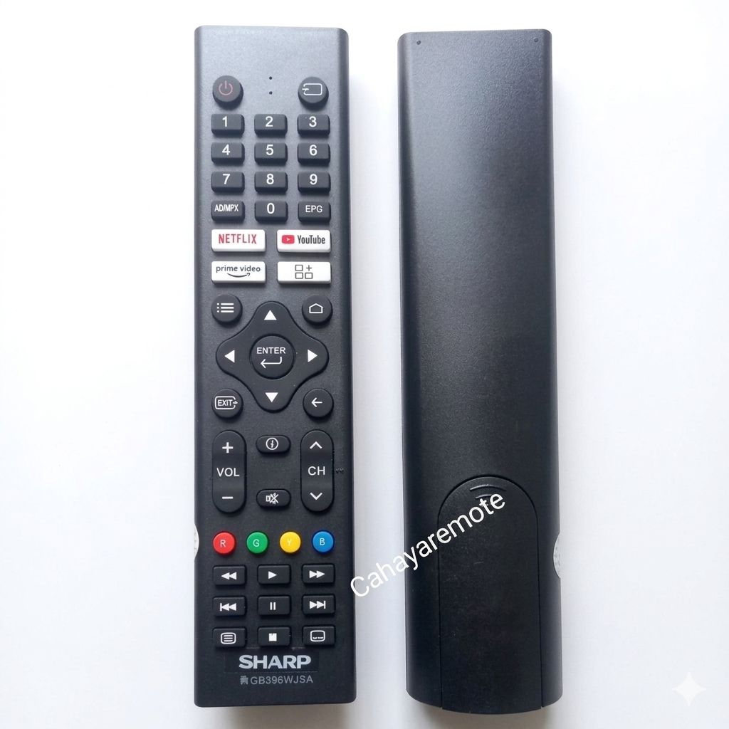 REMOTE REMOT TV SHARP ANDROID TV GB396WJSA