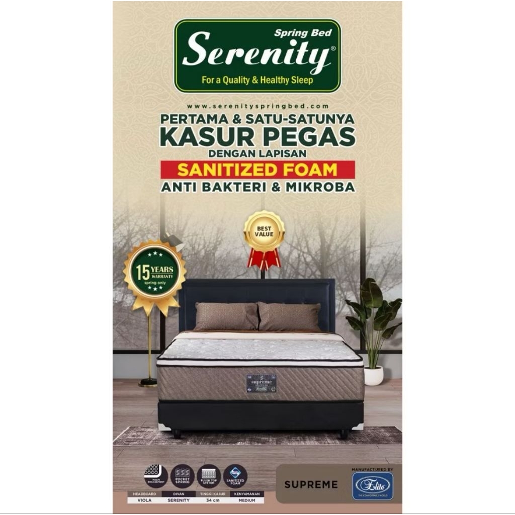 Serenity by Elite Springbed Supreme