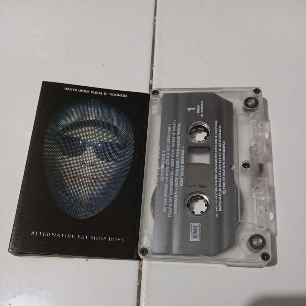 kaset pet shop boys alternative