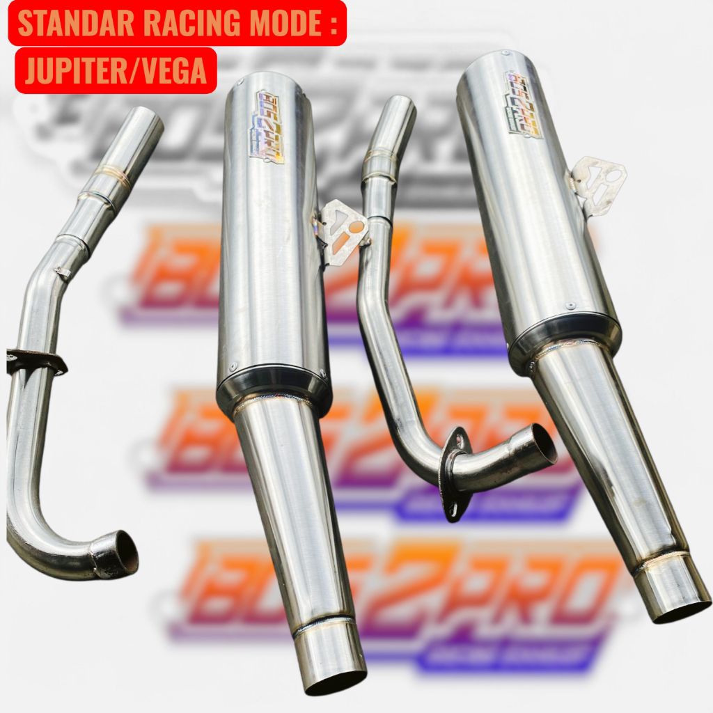 Knalpot standar racing tsukigi MOTOR BEBEKHONDA & YAMAHA,JUPITER,VEGA inlet 38 - ORIGINAL BOS2PRO