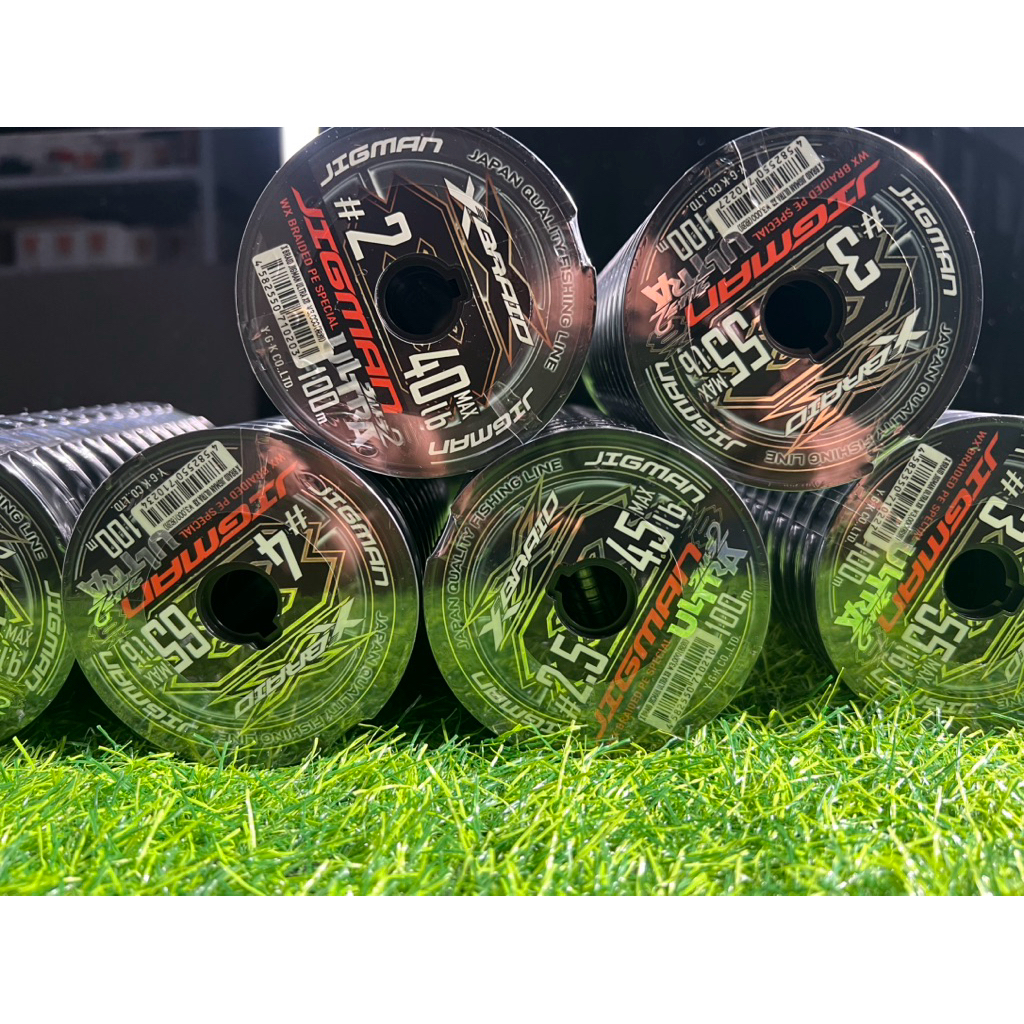 PE YGK-XBRAID CONECTING JIGMAN ULTRA 2 X8 WX BRAIDED PE SPECIAL @100mtr