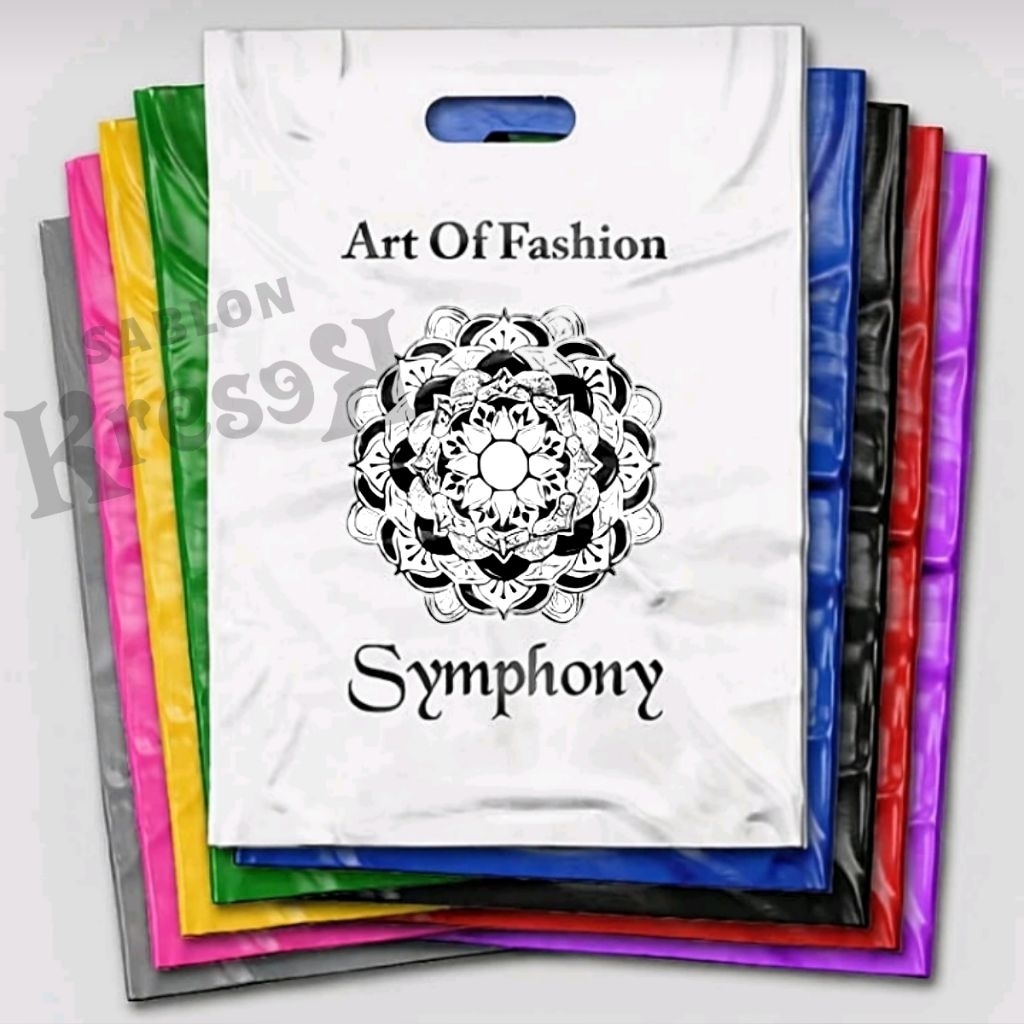 Plastik Sablon Plong Olshop Plastik Sablon Onlineshop Plastik Sablon Packing Plastik Murah Custom