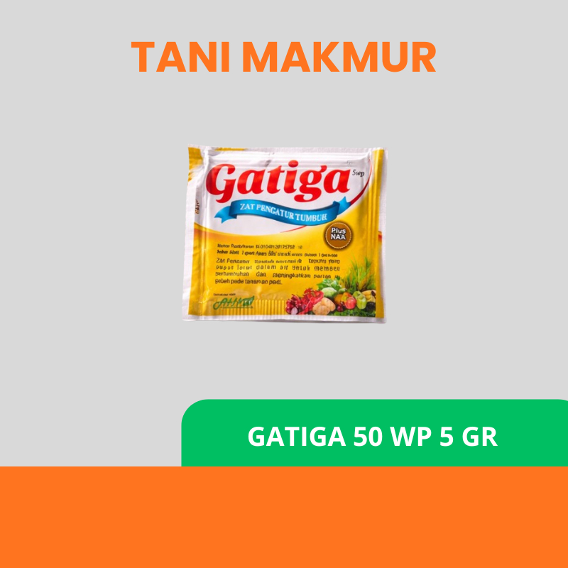 Gatiga Zpt 2 Gr Original Kemasan Pabrik - Gatiga Zat Pengatur Tumbuh, Gibberelic Acid 5%, Zat Pengat