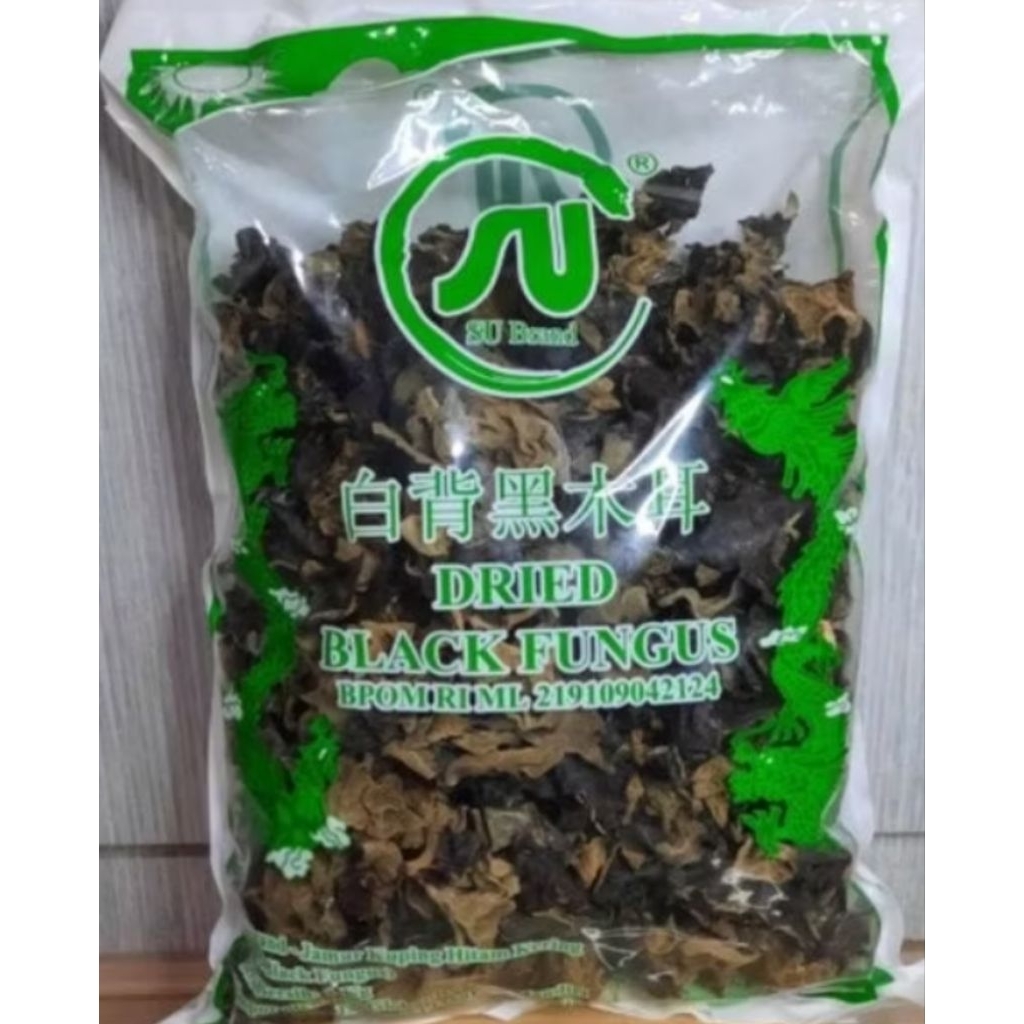 Jamur kuping hitam premium kemasan 1 kg/ Jamur kuping kering