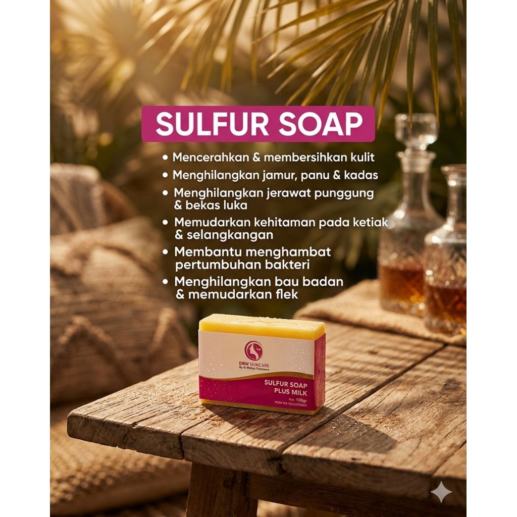 SULFUR SOAP  DRWSKINCARE