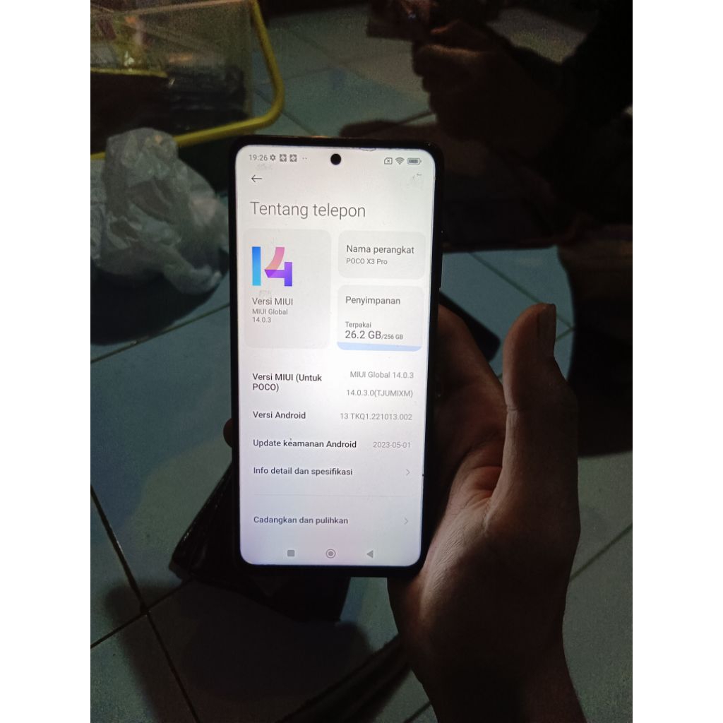 Poco x3 pro 8/256 hp+cas