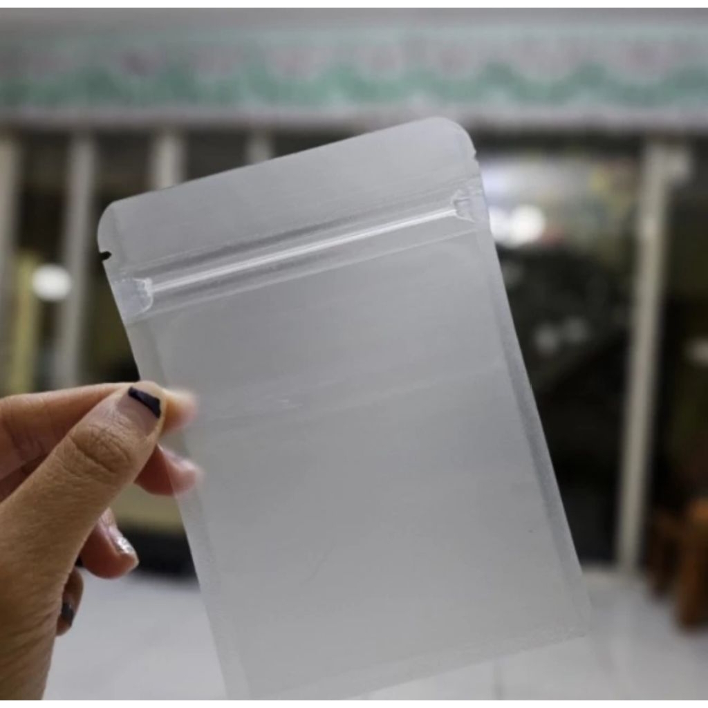 plastik kemasan sachet Ziplock transparan ukuran 9 x 16
