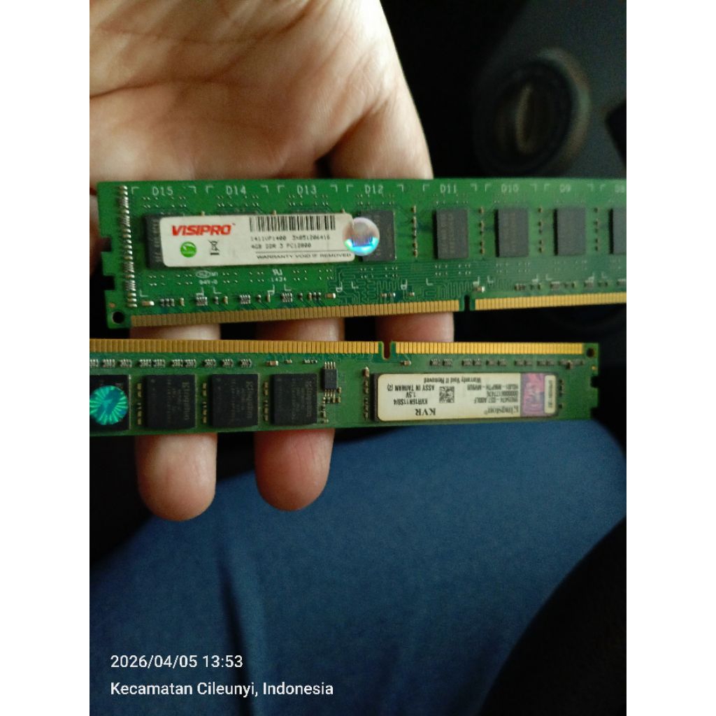 Ram DDR3 8 Gb (4X2)
