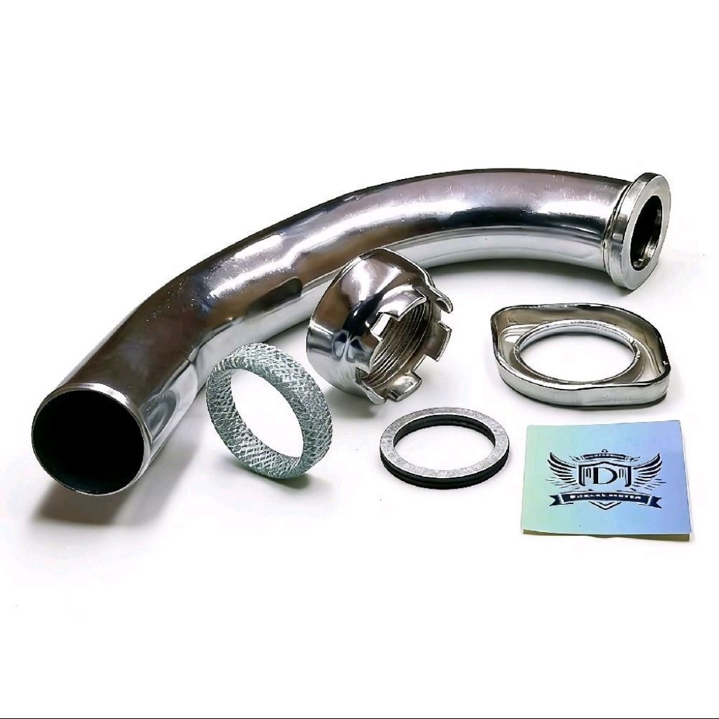 SET LEHER KNALPOT RX KING RXK RX KING NEW PLUS RING MUR PAKING KNALPOT