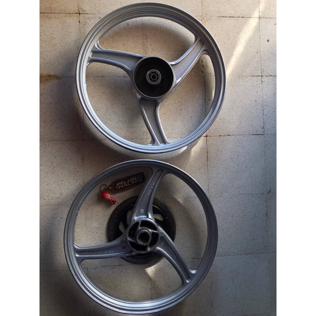 velg cw original kawasaki kaze r ring 17 enkei