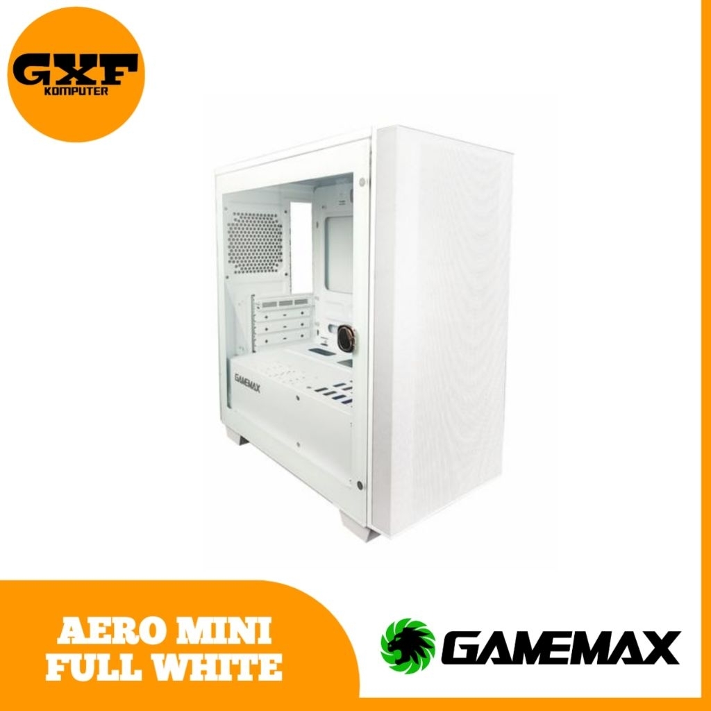 CASING GAMEMAX AERO MINI FULL WHITE - M-ATX
