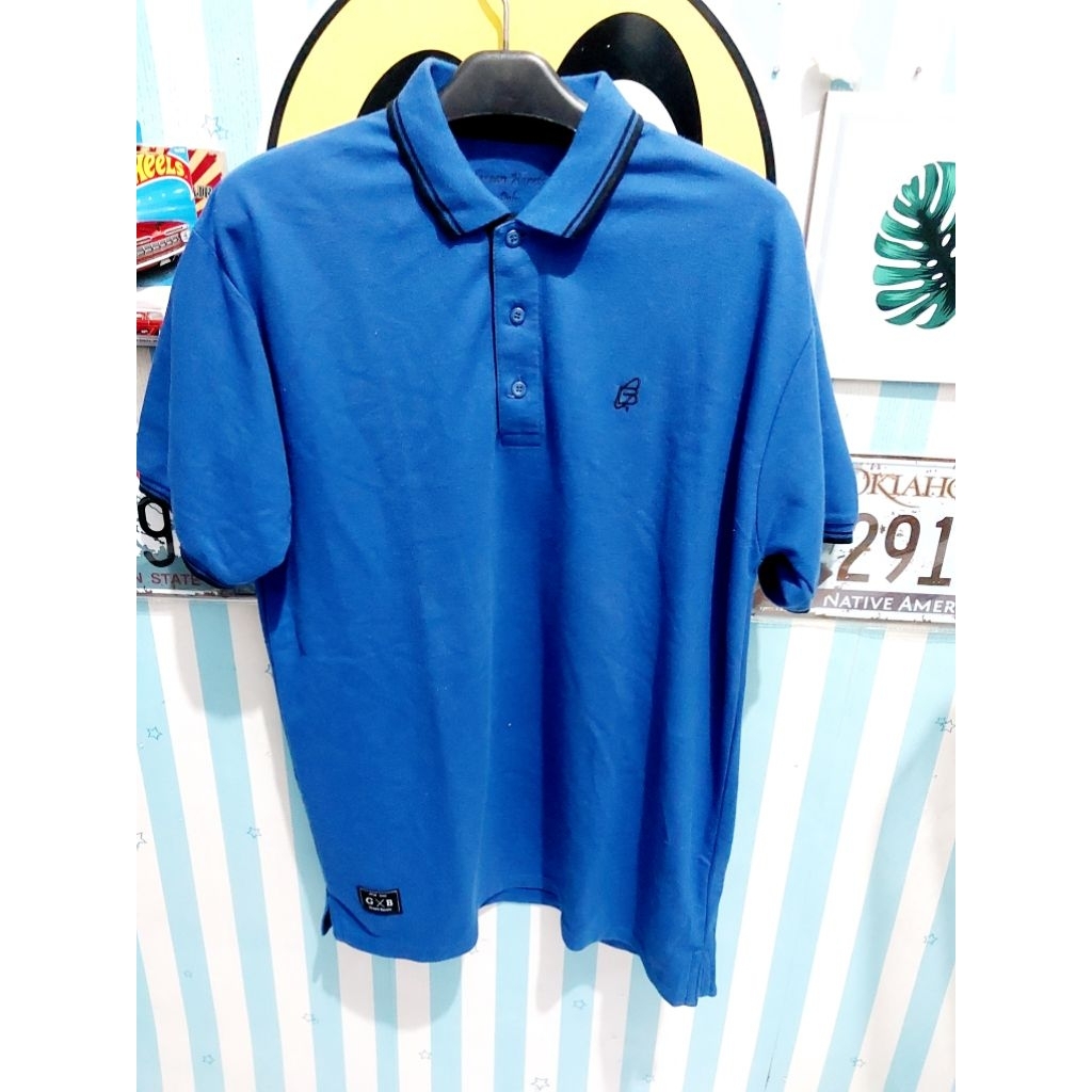 Polo Shirt Green Berets Blue