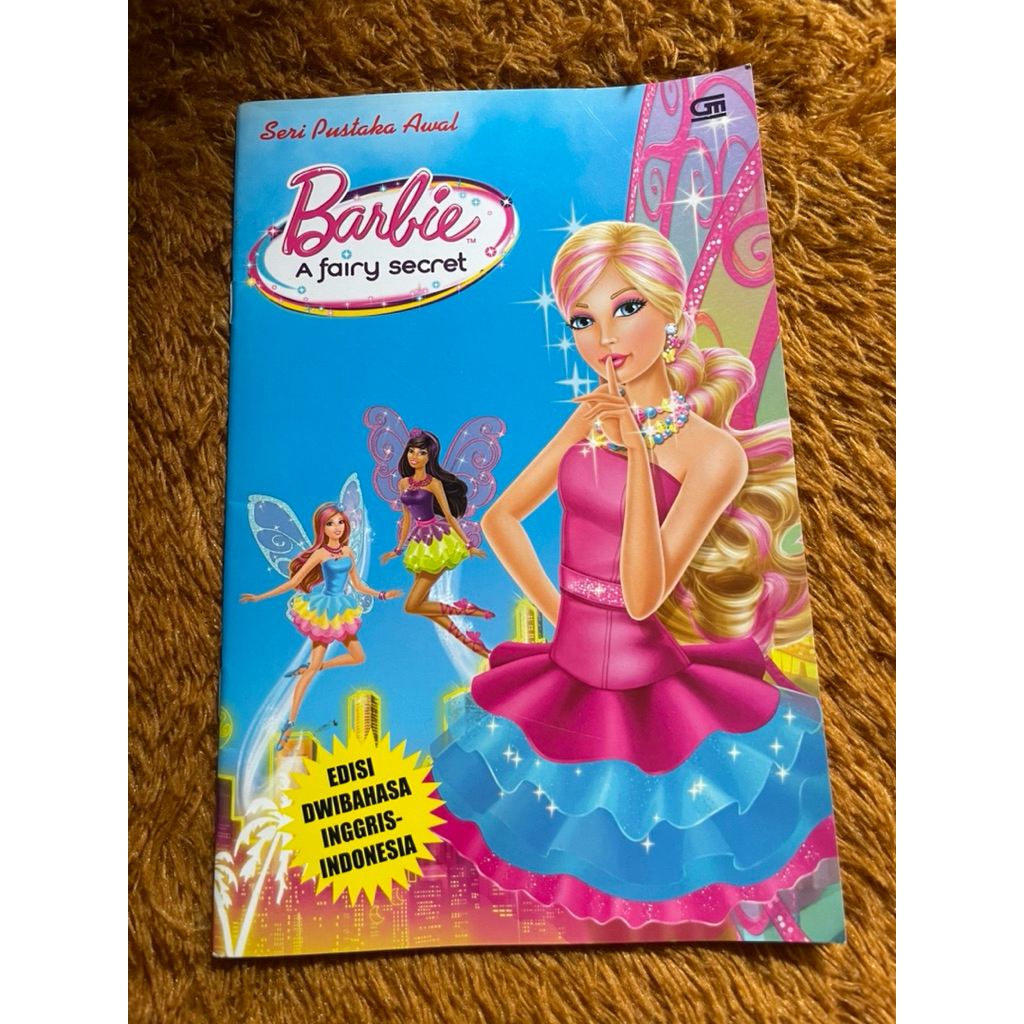 Buku preloved Barbie a Fairy Secret(Dwibahasa)