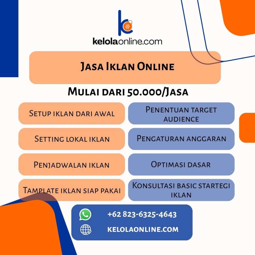 Jasa Iklan Online (meta, tiktok, google ads)