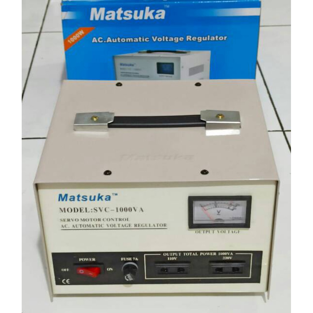 Matsuka stavolt 1Phas SVC500 & 1000W & 3000w