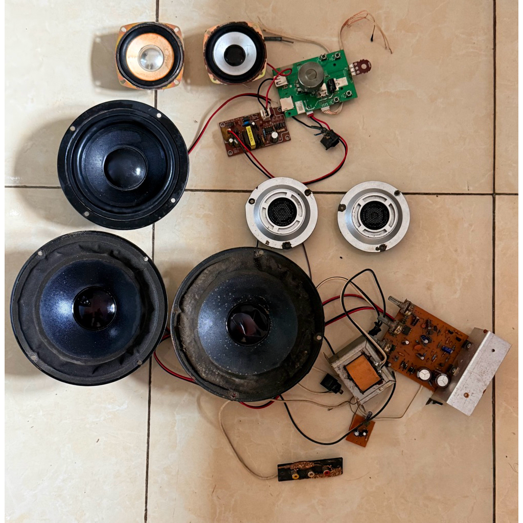 mesin+speaker copotan polytron