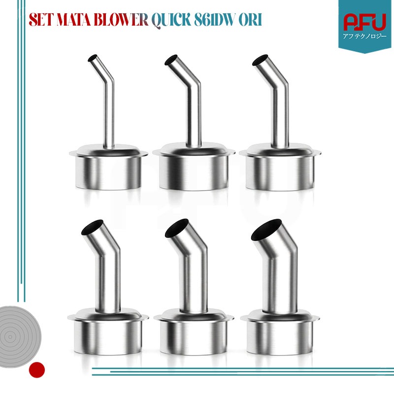 Mata Blower Bengkok Quick 861DW Ori 6in1