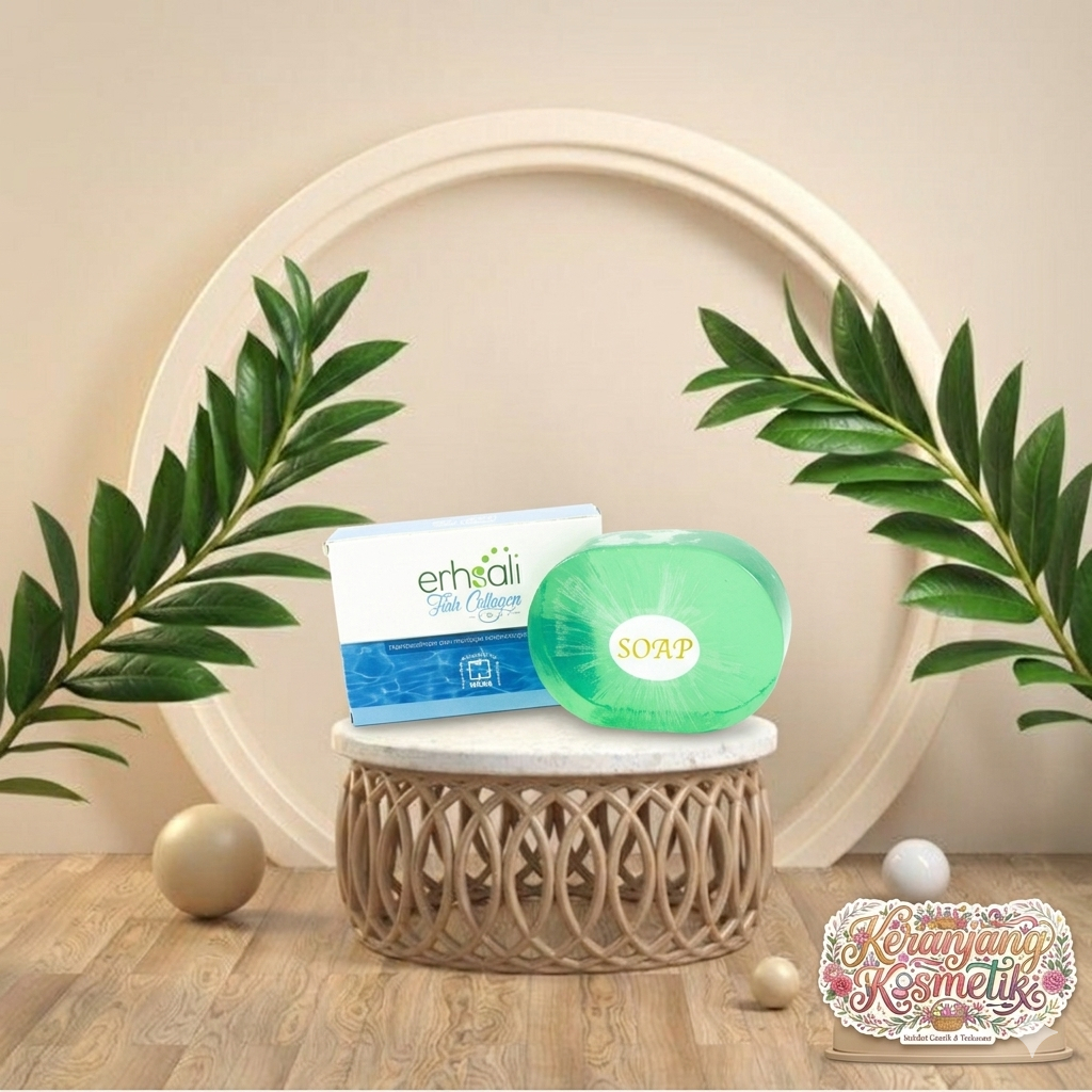 COD ERSHSALI FISH COLLAGEN SOAP - SABUN WAJAH  NASA - PERAWATAN WAJAH - SABUN BATANG