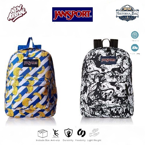 Tas Ransel Jansport Pria dan Wanita,tas sekolah jansport,Tas Pelajar SMA, Sederhana, Serbaguna, Ring
