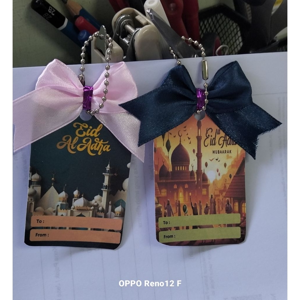 Pita hias idul adha/Hangtag Idul Adha