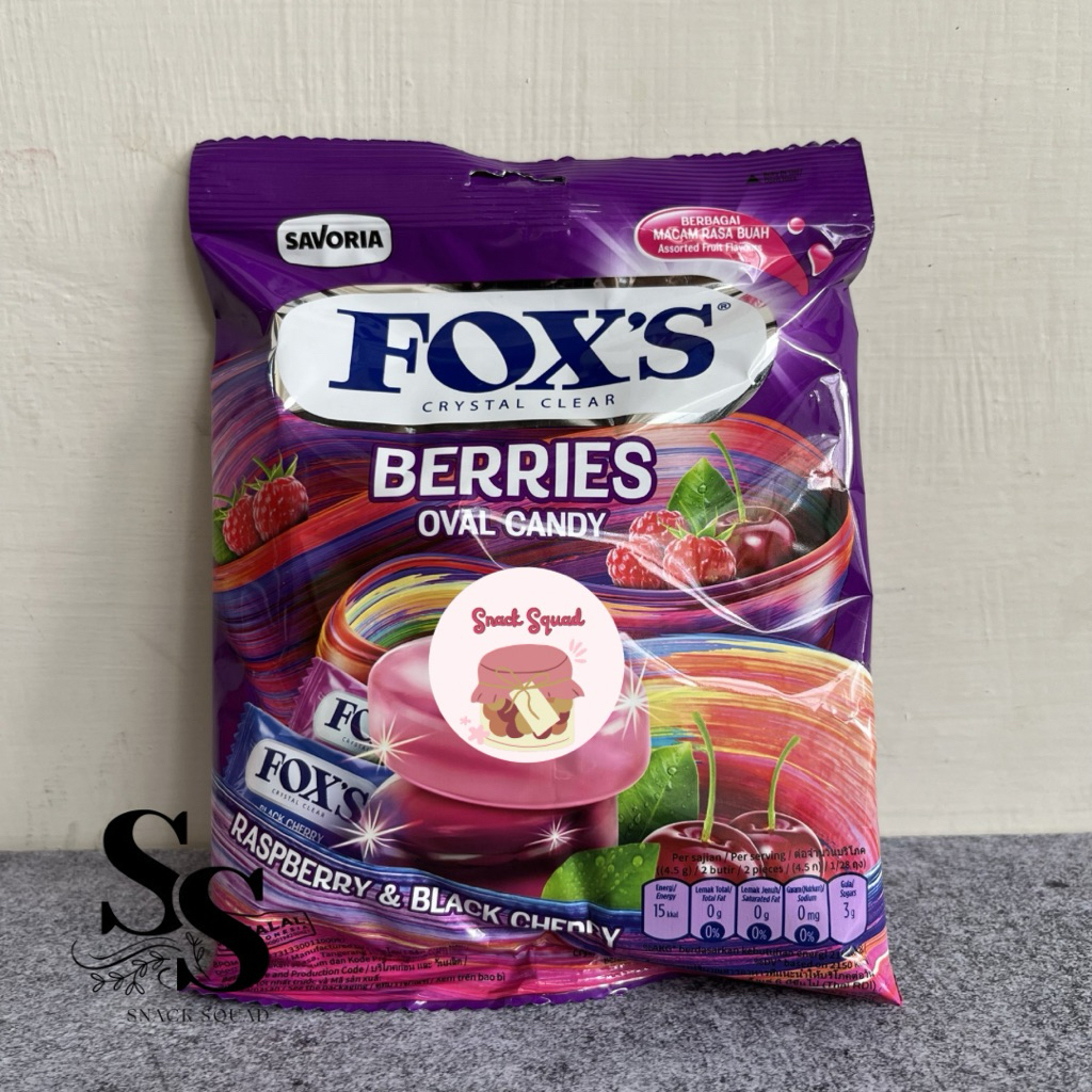PERMEN FOXS OVAL 125 gram