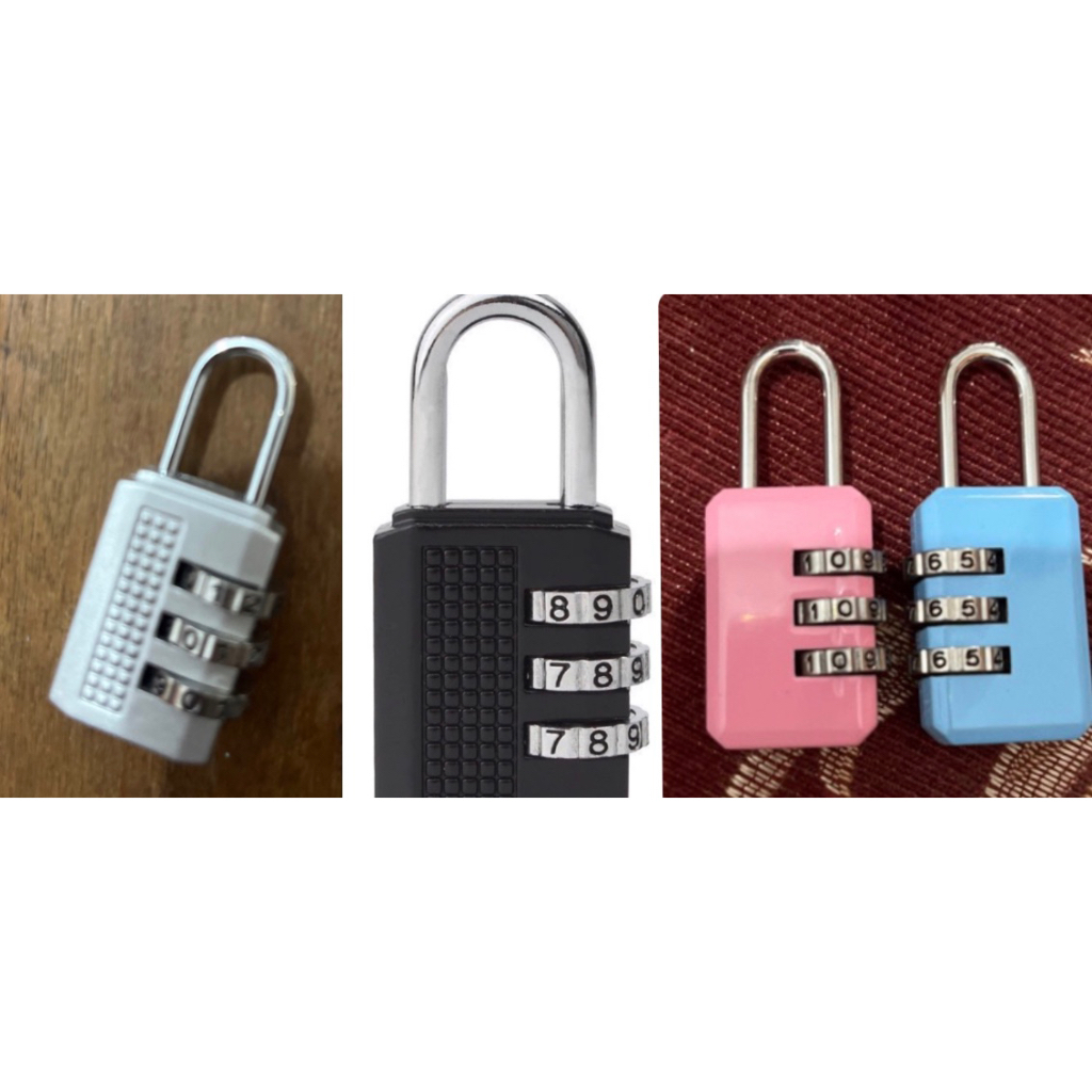 Gembok Nomor Premium / Gembok Angka Multifungsi / Gembok Pin Gembok Tas Koper Gembok Kode (Tekan) / 
