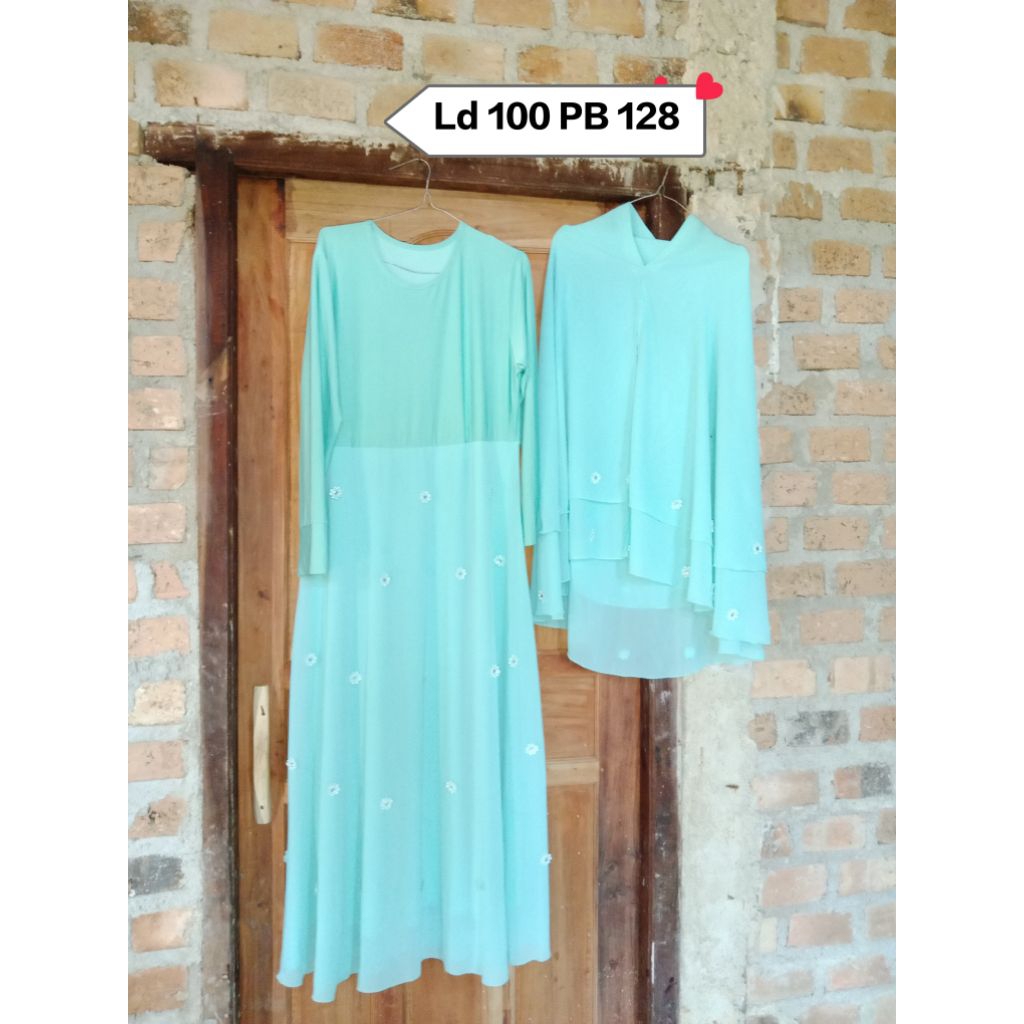 syar. i gamis plus hijab