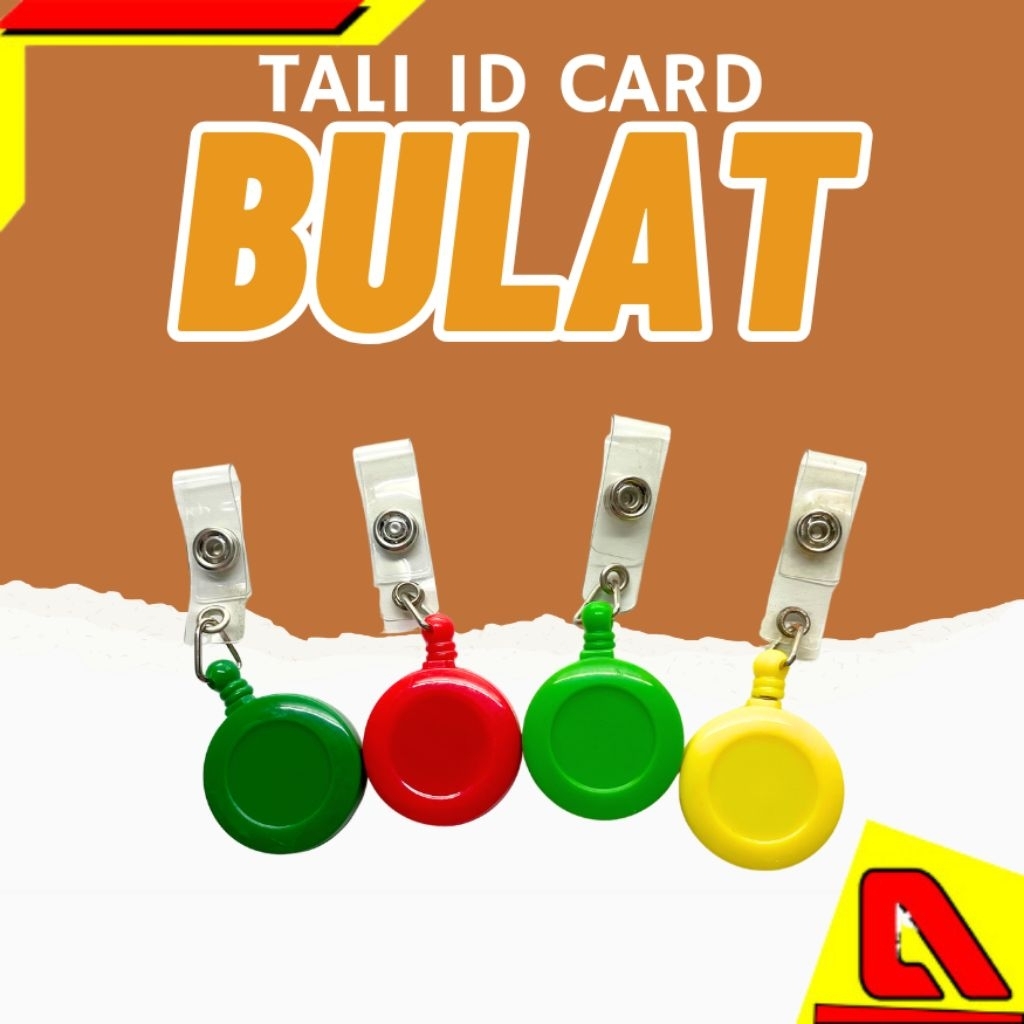 TALI ID CARD SAKU BULAT/ TALI ID CARD BULAT ECER
