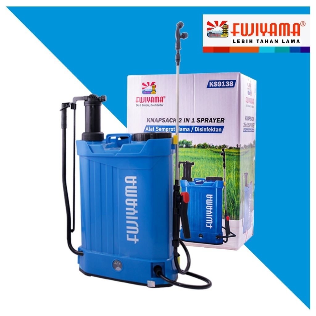 Sprayer Elektrik 13.8 Liter Fujiyama, Kapasitas Besar & Tahan Lama