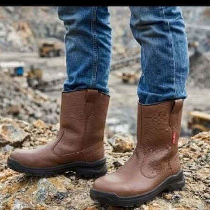SEPATU SAFETY BOOTS KRUSHER CHEETAH