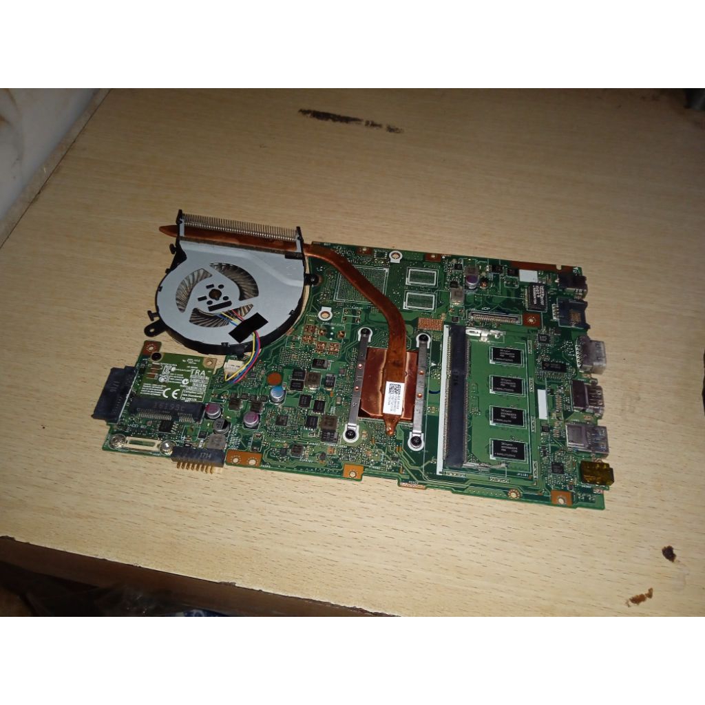 motherboard asus x454y amd a8 rusak