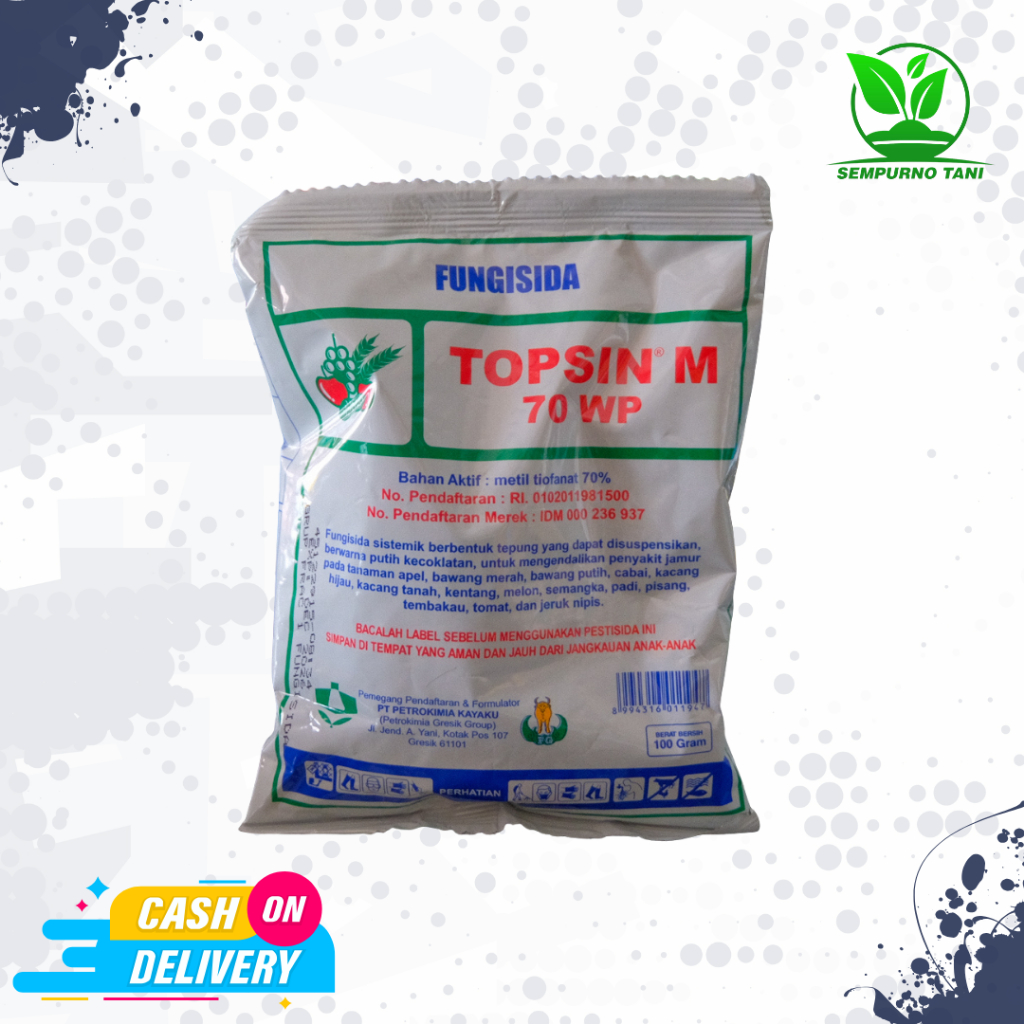 FUNGISIDA TOPSIN M 70 WP - 100GRAM - TOPSIN PUTIH