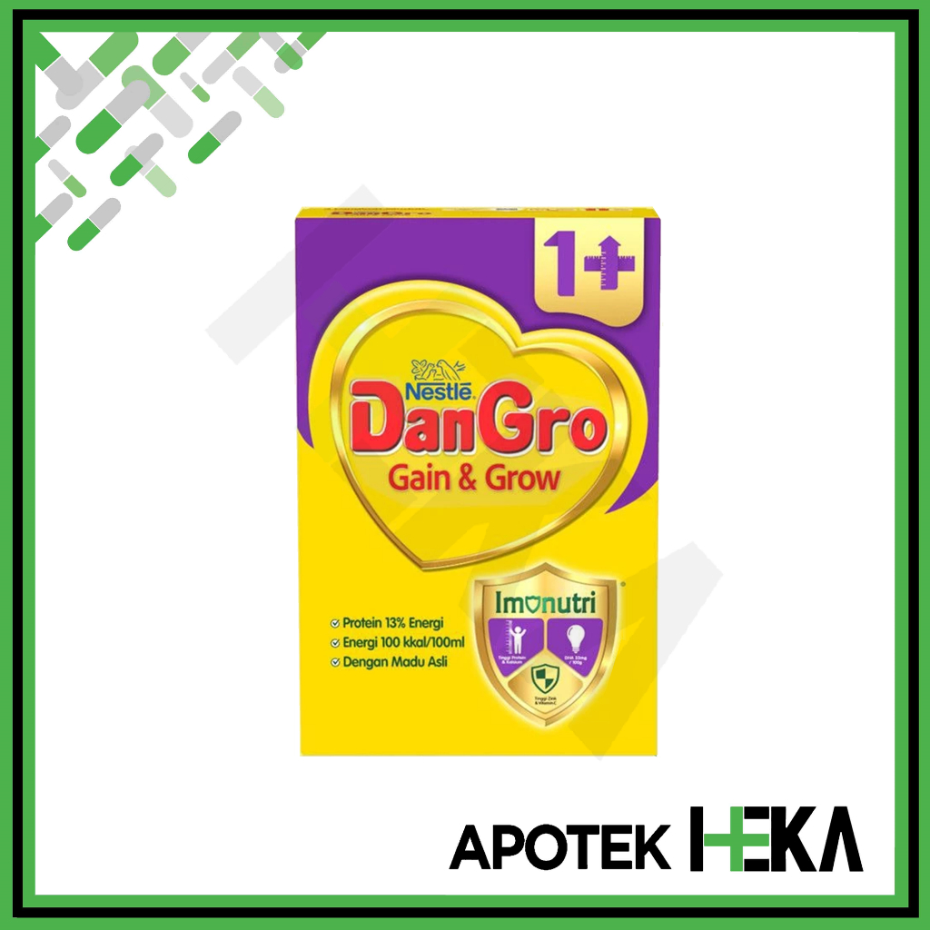 DanGro Gain & Grow Dancow 1+ Box 400 g - Susu Bayi Tinggi Kalori (SEMARANG)