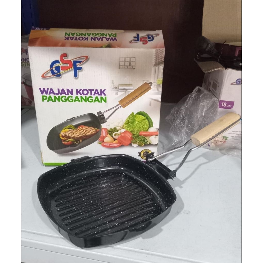 wajan kotak panggangan