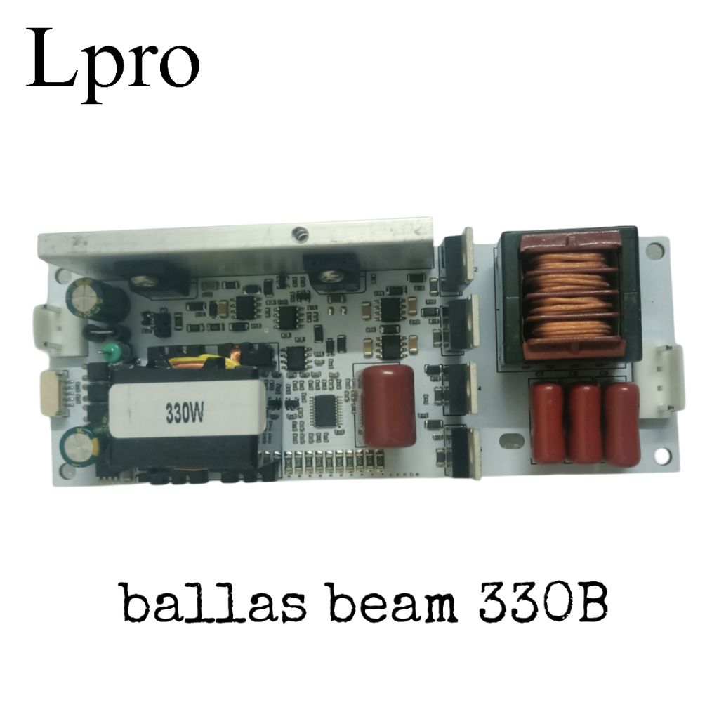 Ballas Beam moving head redsun 330b original PCB warna putih