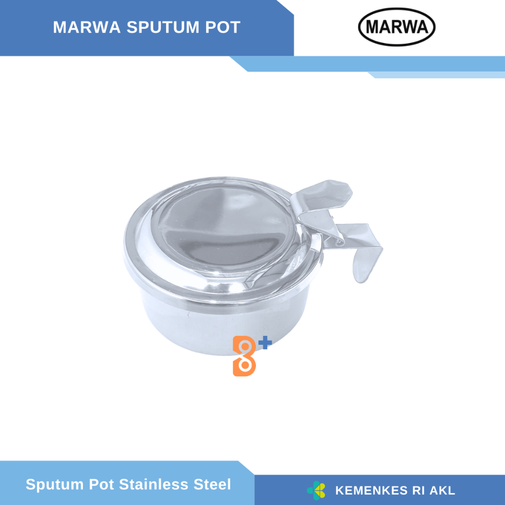Sputum Pot Stainless Steel / Pot Dahak Stainless Steel