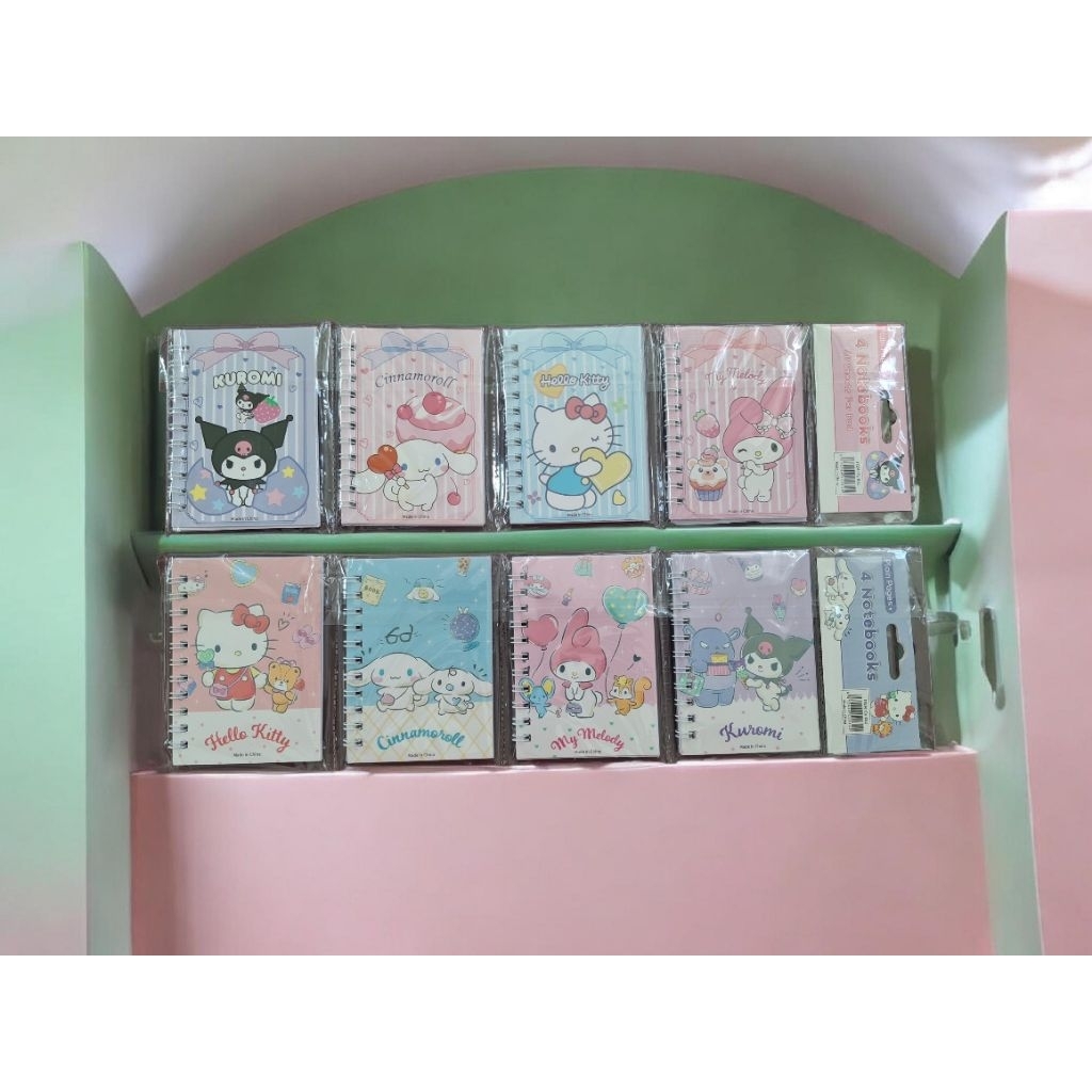 Memo ring spiral unicorn, frozen, BT21 (1 pcs) / Notes ring sanrio, unicorn, frozen, BT21 / Diary ke