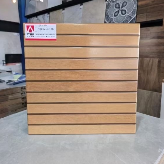 Keramik Lantai 40x40 SPAINWOOD LCR KAYU PARKIT