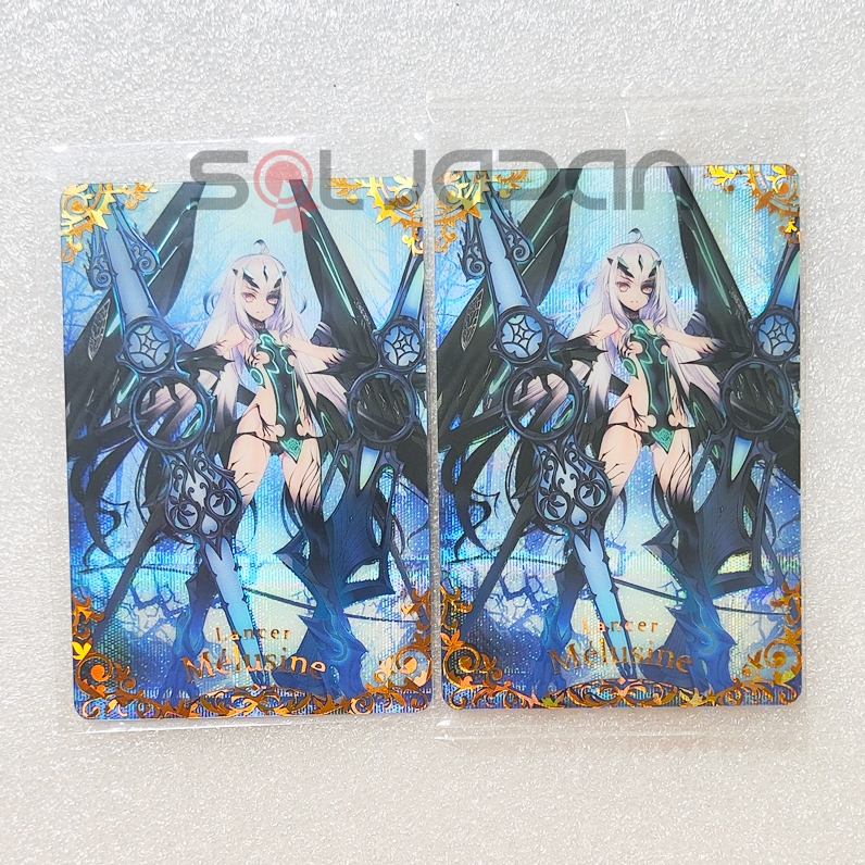 Fate Grand Order FGO Wafer Card Lancer Ereshkigal Alter Tamamo Karna Bradamante Ryouma Melusine Raik