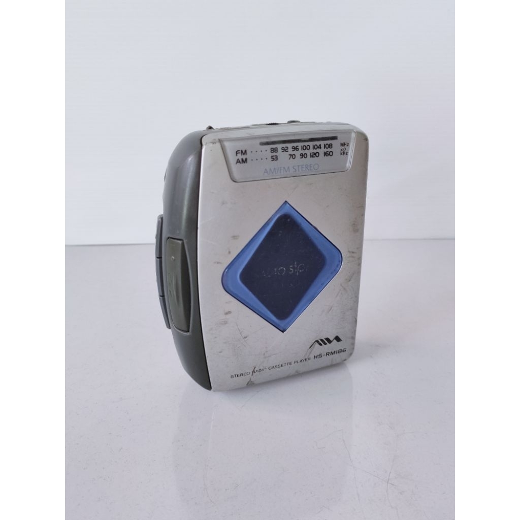 Walkman Sony HS-RM186 vintage radio AM FM stereo tuner cassette player pemutar kaset pita antik kole