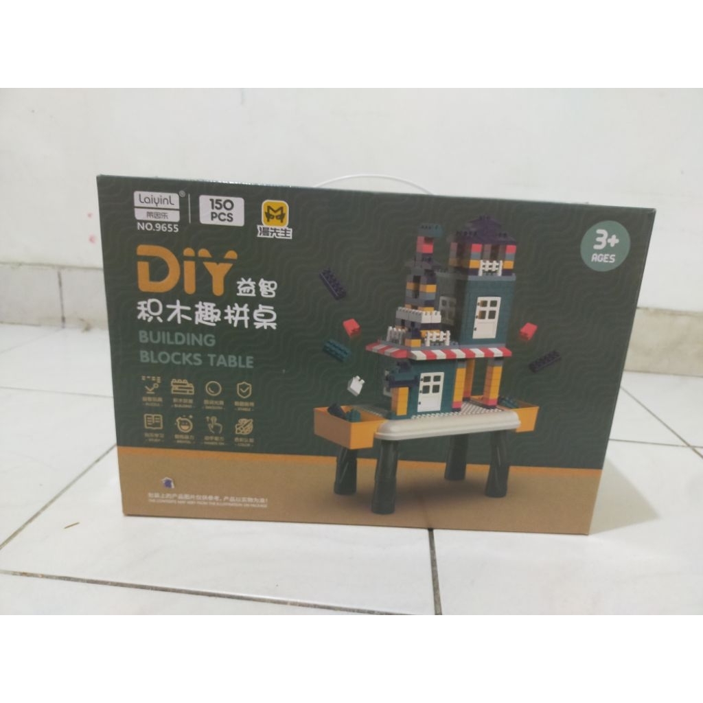 Mr. Man building blocks 150 pcs (PRELOVED)