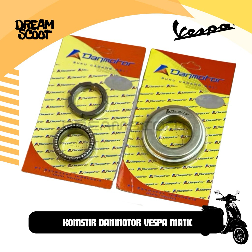 Komstir Danmotor Vespa matic Vespa Sprint Vespa S Vespa LX Vespa LXV Vespa GTS Vespa GTV Komstir Ves