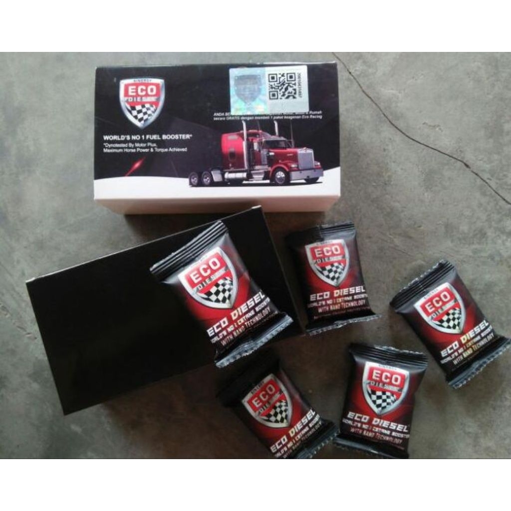 ECO racing diesel 1 box isi 10 sachet original