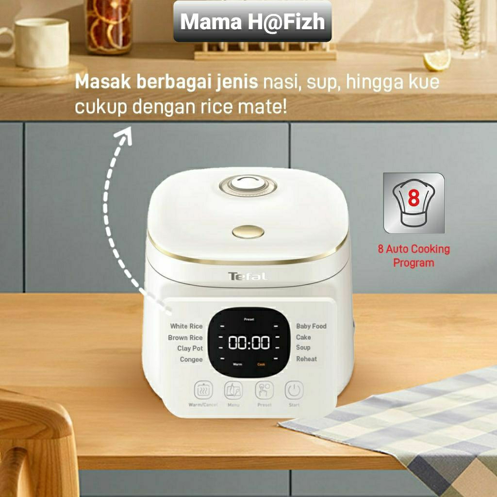 Tefal Rice Mate Mini Rice Cooker 0.7L (RK5151)
