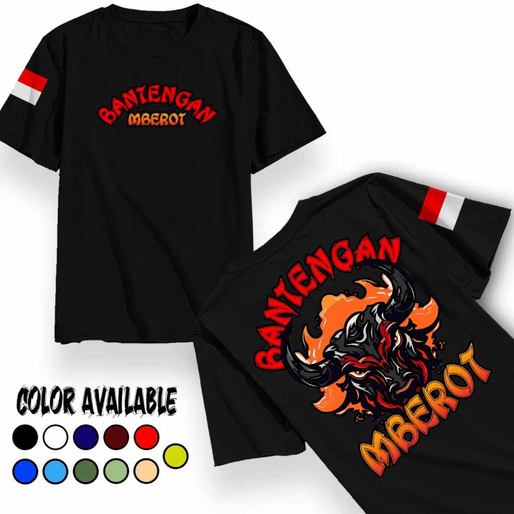 Kaos Bantengan Mberot Kesenian Budaya Malang