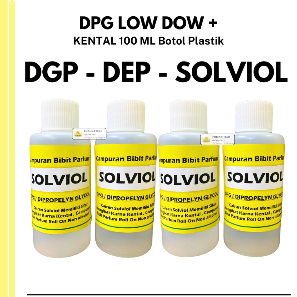 Campuran Bibit Parfum SOLVIOL DEP DPG ( 100 ML KENTAL )