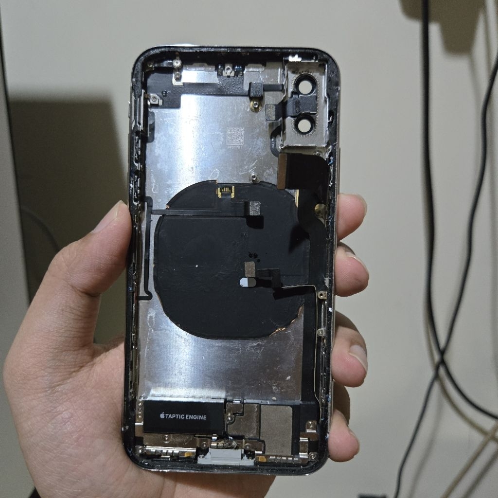 sparepart iPhone X ( mesin 64gb , housing ) 100% ori copotan