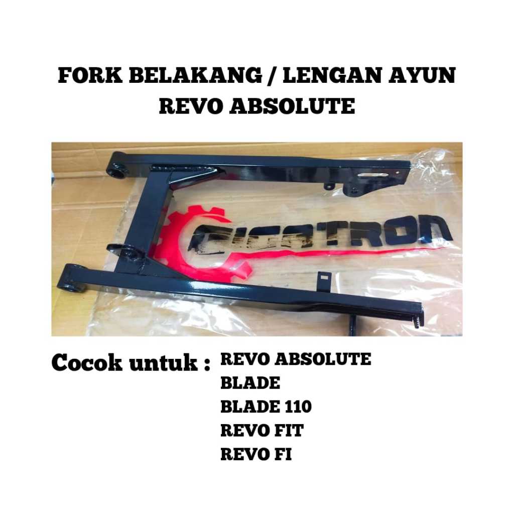 FORK BELAKANG / LENGAN AYUN REVO ABSOLUTE / BLADE / BLADE 110 / REVO FIT / REVO FI GIGATRON